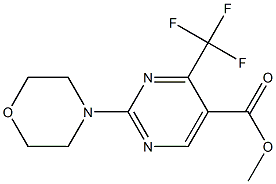 methyl 2-morpholino-4-(trifluoromethyl)pyrimidine-5-carboxylate