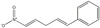 1-Cinnamyl-2-nitroethene 化学構造式