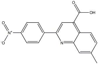 7-methyl-2-(4-nitrophenyl)quinoline-4-carboxylic acid