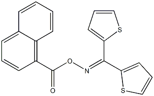  N-[di(2-thienyl)methylene]-N-[(1-naphthylcarbonyl)oxy]amine