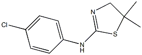 N2-(4-chlorophenyl)-5,5-dimethyl-4,5-dihydro-1,3-thiazol-2-amine