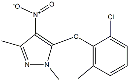 5-(2-chloro-6-methylphenoxy)-1,3-dimethyl-4-nitro-1H-pyrazole