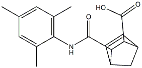 3-[(mesitylamino)carbonyl]bicyclo[2.2.1]hept-5-ene-2-carboxylic acid Struktur