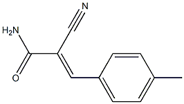 2-cyano-3-(4-methylphenyl)acrylamide