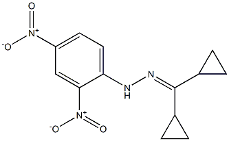 dicyclopropylmethanone (2,4-dinitrophenyl)hydrazone|