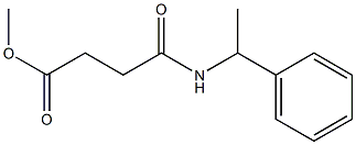  methyl 4-oxo-4-[(1-phenylethyl)amino]butanoate