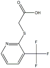 2-{[3-(trifluoromethyl)-2-pyridinyl]sulfanyl}acetic acid