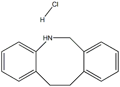 5,6,11,12-tetrahydrodibenzo[b,f]azocine hydrochloride 化学構造式