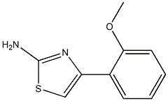 4-(2-methoxyphenyl)-1,3-thiazol-2-amine Structure