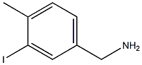 (3-iodo-4-methylphenyl)methanamine 化学構造式