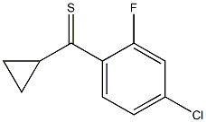 (4-chloro-2-fluorophenyl)(cyclopropyl)methanethione|