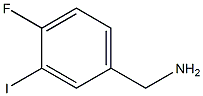 (4-fluoro-3-iodophenyl)methanamine Structure