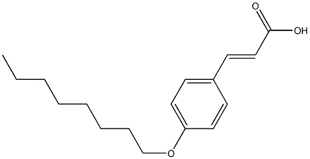  (E)-3-(4-(octyloxy)phenyl)acrylic acid