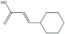 (E)-3-cyclohexylacrylic acid 结构式