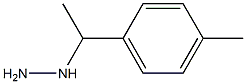 1-(1-p-tolylethyl)hydrazine Structure