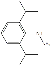 1-(2,6-diisopropylphenyl)hydrazine,,结构式
