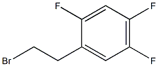 1-(2-bromoethyl)-2,4,5-trifluorobenzene,,结构式