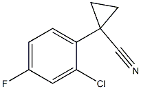 1-(2-chloro-4-fluorophenyl)cyclopropanecarbonitrile