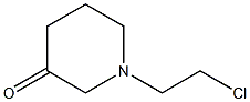 1-(2-chloroethyl)piperidin-3-one,,结构式