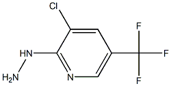 1-(3-chloro-5-(trifluoromethyl)pyridin-2-yl)hydrazine,,结构式