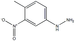 1-(4-methyl-3-nitrophenyl)hydrazine Struktur