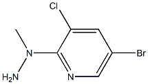  1-(5-bromo-3-chloropyridin-2-yl)-1-methylhydrazine