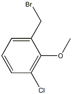 1-(bromomethyl)-3-chloro-2-methoxybenzene Structure