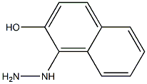 1-hydrazinylnaphthalen-2-ol Struktur