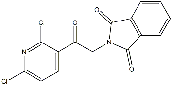  2-(2-(2,6-dichloropyridin-3-yl)-2-oxoethyl)isoindoline-1,3-dione