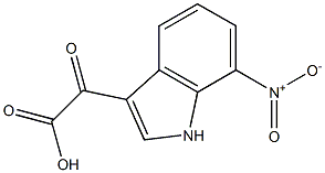 2-(7-nitro-1H-indol-3-yl)-2-oxoacetic acid,,结构式