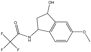 2,2,2-TRIFLUORO-N-(3-HYDROXY-5-METHOXY-2,3-DIHYDRO-1H-INDEN-1-YL)ACETAMIDE