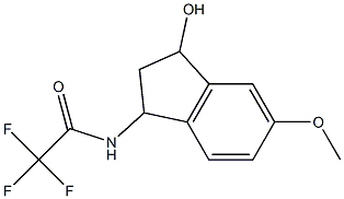 2,2,2-TRIFLUORO-N-(3-HYDROXY-5-METHOXY-2,3-DIHYDRO-1H-INDEN-1-YL)ACETAMIDE|