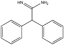 2,2-diphenylacetamidine Structure