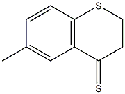 2,3-dihydro-6-methylthiochromene-4-thione