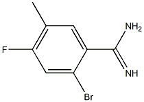  2-bromo-4-fluoro-5-methylbenzamidine