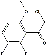 2-chloro-1-(2,3-difluoro-6-methoxyphenyl)ethanone