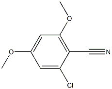  2-chloro-4,6-dimethoxybenzonitrile