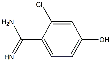 2-chloro-4-hydroxybenzamidine 结构式