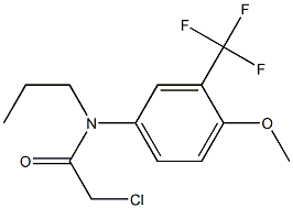  2-chloro-N-(3-(trifluoromethyl)-4-methoxyphenyl)-N-propylacetamide