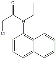 2-chloro-N-ethyl-N-(naphthalen-4-yl)acetamide|