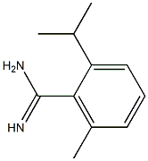 2-isopropyl-6-methylbenzamidine Structure