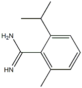 2-isopropyl-6-methylbenzamidine,,结构式