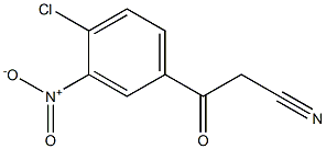  3-(4-chloro-3-nitrophenyl)-3-oxopropanenitrile