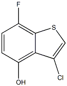 3-chloro-7-fluorobenzo[b]thiophen-4-ol,,结构式