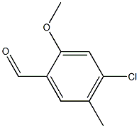  4-chloro-2-methoxy-5-methylbenzaldehyde