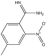 4-methyl-2-nitrobenzamidine Structure