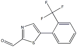 5-(2-(trifluoromethyl)phenyl)thiazole-2-carbaldehyde