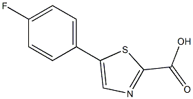 5-(4-fluorophenyl)thiazole-2-carboxylic acid Structure