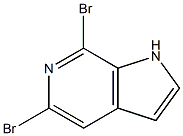  5,7-dibromo-1H-pyrrolo[2,3-c]pyridine