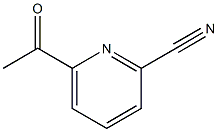 6-acetylpyridine-2-carbonitrile Structure